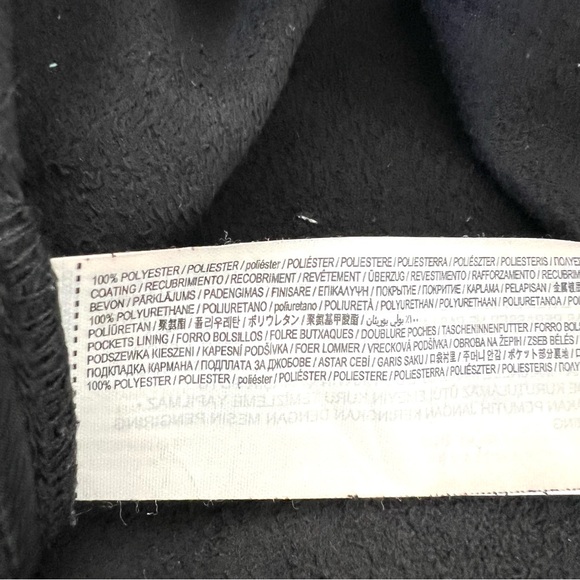 MANGO Black Faux Leather 100% Polyester High Waist Straight Leg Long Pants Sz 12 - Picture 14 of 15